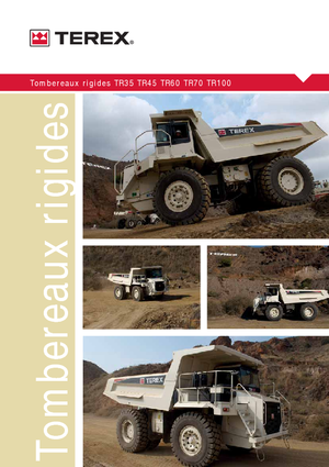 रिजिड डंप ट्रक Terex TR 100