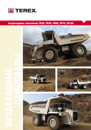 रिजिड डंप ट्रक Terex TR 100