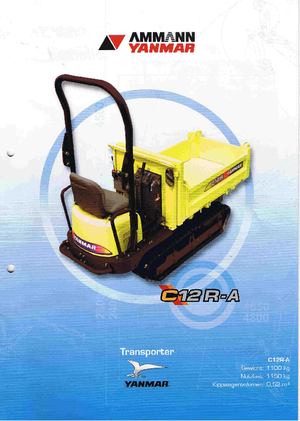 ट्रैक्ड डंपर Yanmar C 12 RB