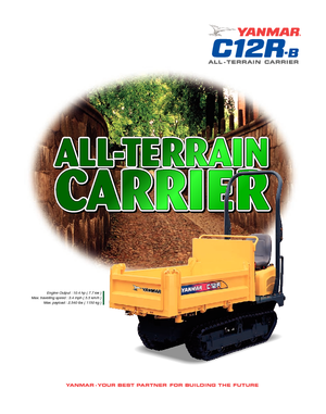 ट्रैक्ड डंपर Yanmar C 12 RB
