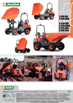 व्हील डंपर Ausa D 350 AHG