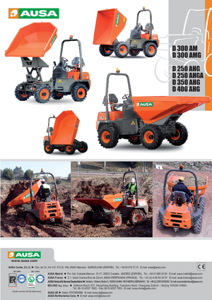 व्हील डंपर Ausa D 350 AHG