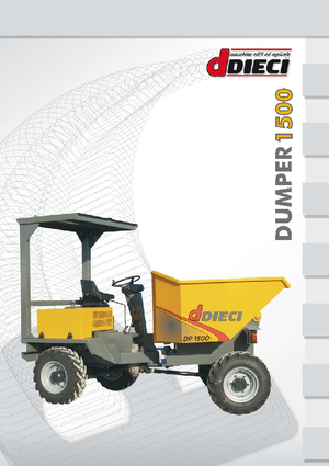 व्हील डंपर Dieci DP 1500