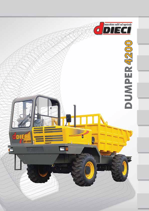 व्हील डंपर Dieci DP 4200