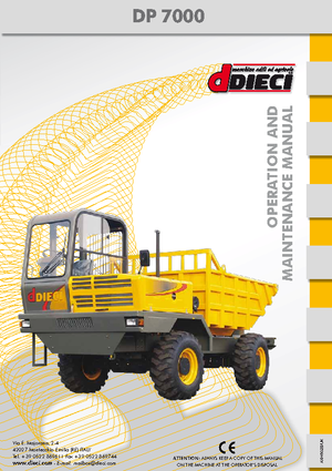 व्हील डंपर Dieci DP 7000