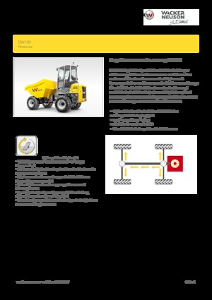 व्हील डंपर Wacker Neuson DW100