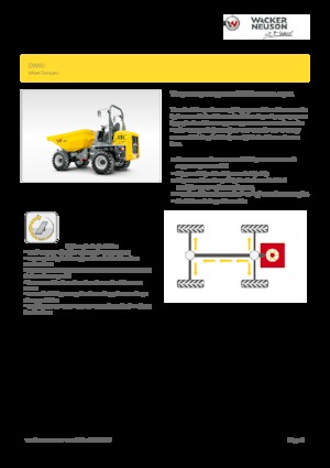 व्हील डंपर Wacker Neuson DW60