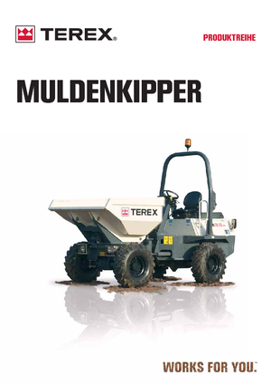 व्हील डंपर Terex TA 0.8 EH