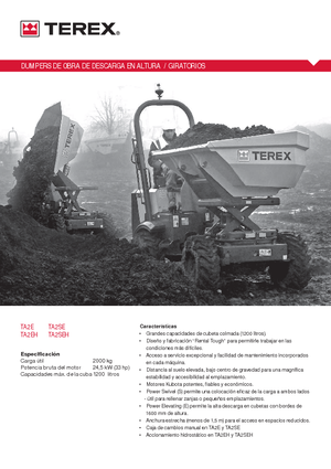 व्हील डंपर Terex TA2E