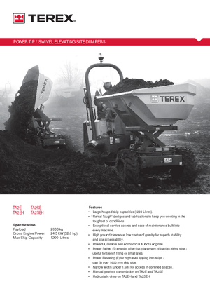 व्हील डंपर Terex TA2SEH
