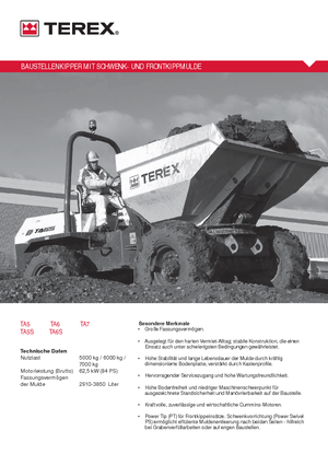 व्हील डंपर Terex TA 5