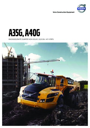 आर्टिकुलेटेड डंप ट्रक Volvo A35G