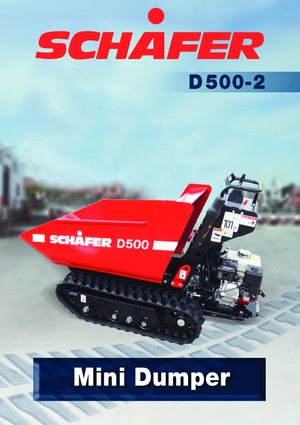 ट्रैक्ड डंपर SCHÄFER D 500-2