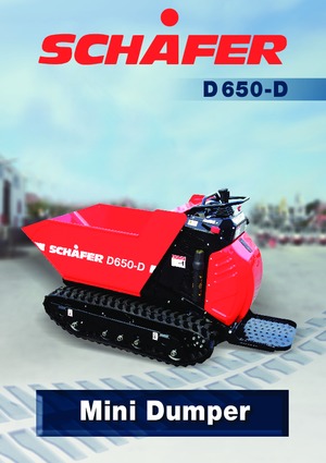 ट्रैक्ड डंपर SCHÄFER D 650 D