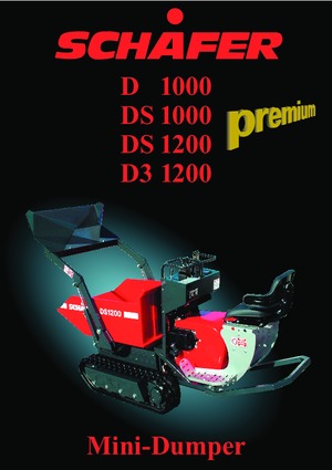 ट्रैक्ड डंपर SCHÄFER D3 1200