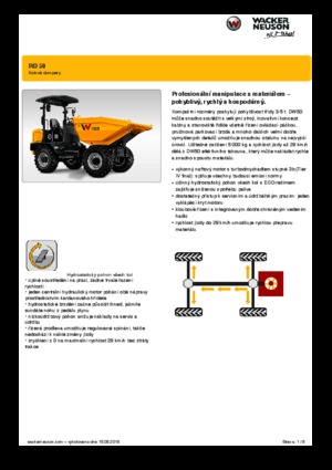 व्हील डंपर Wacker Neuson DW50