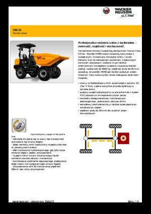 व्हील डंपर Wacker Neuson DW50