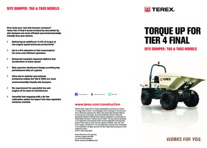 व्हील डंपर Terex TA 6