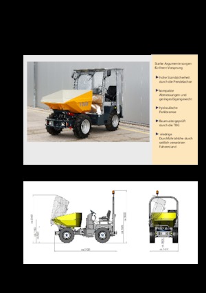 व्हील डंपर Bergmann 1200R