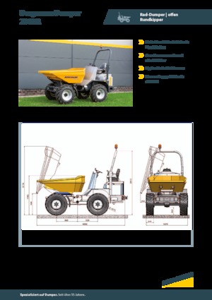 व्हील डंपर Bergmann 2040R