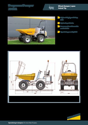 व्हील डंपर Bergmann 2040R