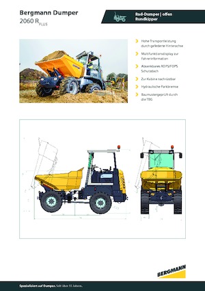 व्हील डंपर Bergmann 2060R Plus