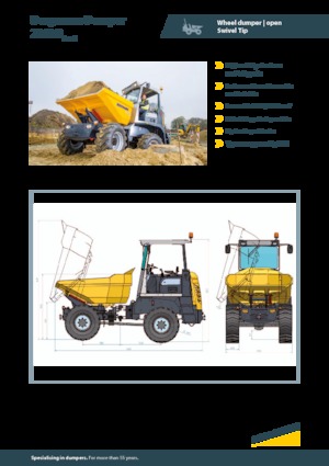 व्हील डंपर Bergmann 2060R Plus