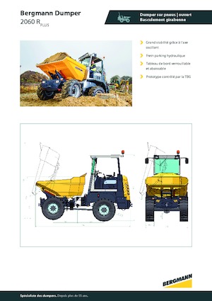 व्हील डंपर Bergmann 2060R Plus