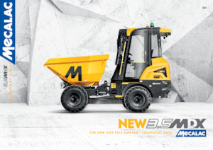 व्हील डंपर Mecalac 3.5MDX