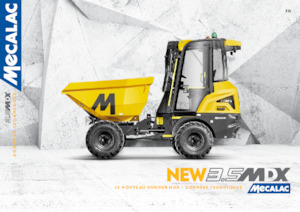 व्हील डंपर Mecalac 3.5MDX