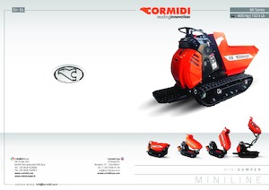 ट्रैक्ड डंपर Cormidi C 9.60 RI
