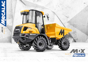 व्हील डंपर Mecalac 6MDX