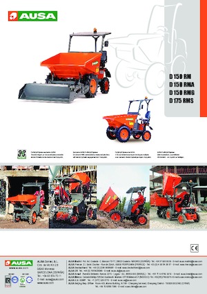 व्हील डंपर Ausa D 150 RMA