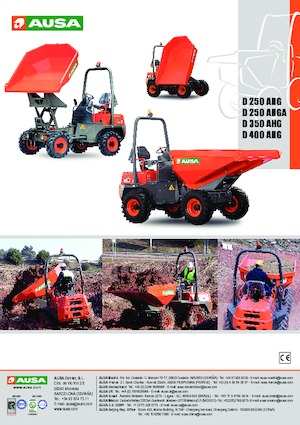 व्हील डंपर Ausa D 250 AHGA