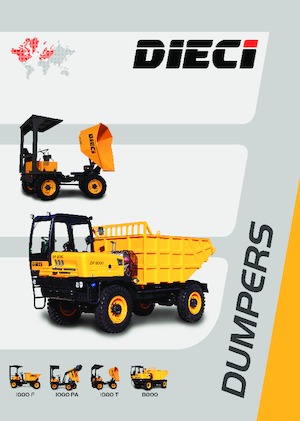 व्हील डंपर Dieci DP 8000