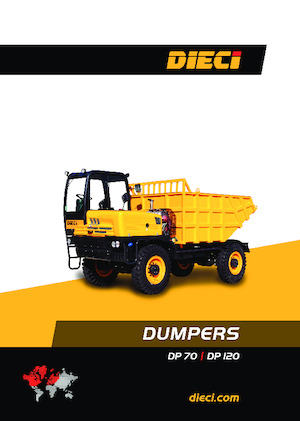 व्हील डंपर Dieci DP 70