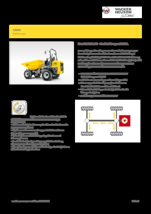 व्हील डंपर Wacker Neuson DW60