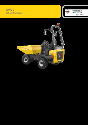 व्हील डंपर Wacker Neuson DW20-2