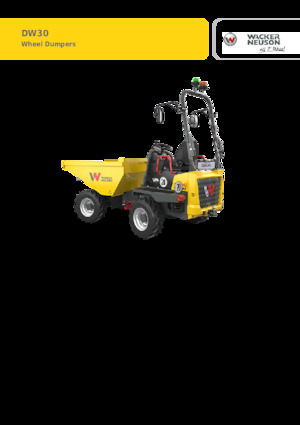 व्हील डंपर Wacker Neuson DW30-2