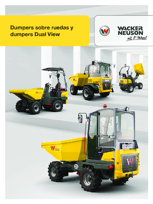 व्हील डंपर Wacker Neuson DV60 dual view