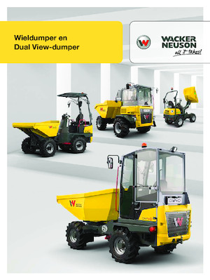 व्हील डंपर Wacker Neuson DV60 dual view