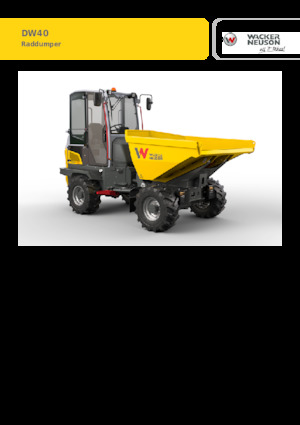 व्हील डंपर Wacker Neuson DW40-2 
