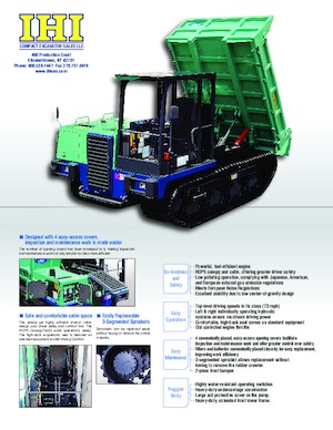 ट्रैक्ड डंपर Kato IC50