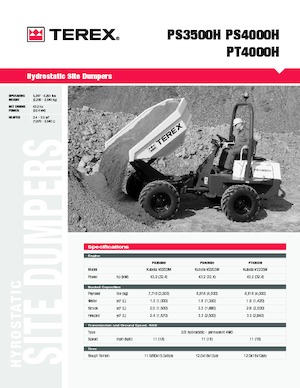 व्हील डंपर Terex PS 3500 H