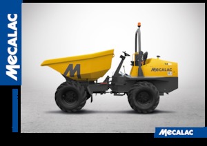 व्हील डंपर Mecalac TA2SEH