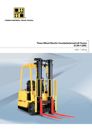 इलेक्ट्रिक फोर्कलिफ्ट Hyster A 1.50 XL