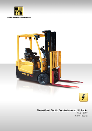 इलेक्ट्रिक फोर्कलिफ्ट Hyster A1.3XNT