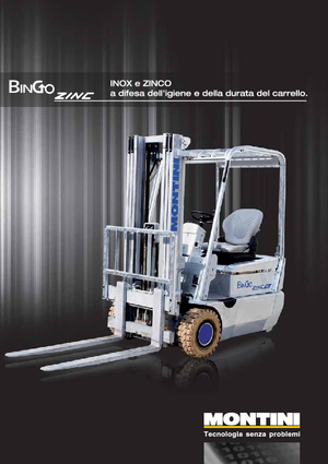 इलेक्ट्रिक फोर्कलिफ्ट Montini Bingo Zinc 183