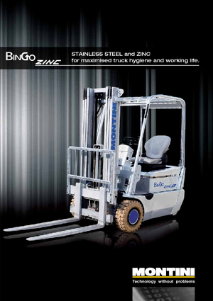 इलेक्ट्रिक फोर्कलिफ्ट Montini Bingo Zinc 183