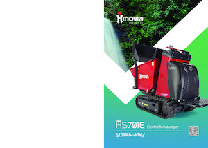 इलेक्ट्रिक ट्रैक्ड डंपर Hinowa HS701E